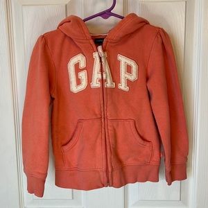 Peach Baby GAP hoodie size 5T